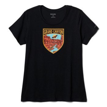 Columbia T-Shirt Dames, Epic Trek Zwart, 24IWRGEFD